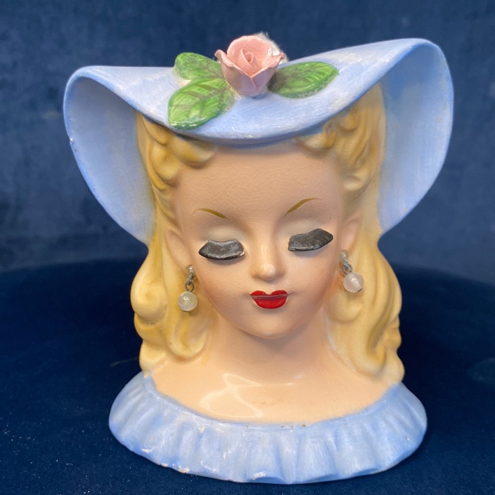 Vintage napco lady head vase
